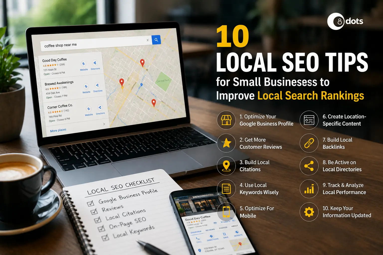 Local SEO tips for small businesses